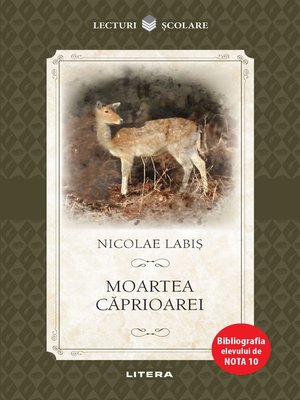 cover image of Moartea Caprioarei